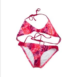 Reef | Two piece swimsuit  | Color: Pink multi  | Size: Small